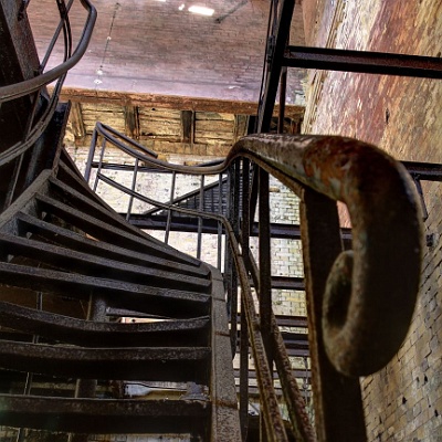 alte Treppe : Beelitz, Lost Place