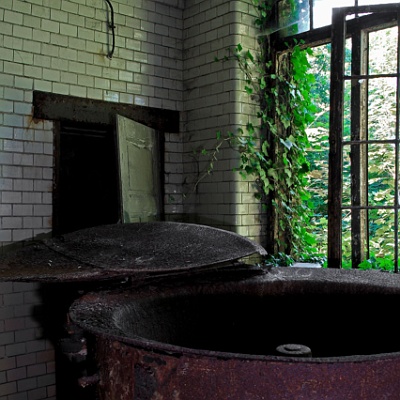 Kochkessel : Beelitz, Heilstätten, Sanatorium, Lost Place