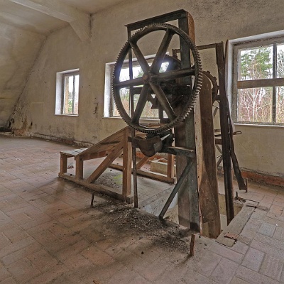 alter Aufzug : Brotfabrik, Oranienburg