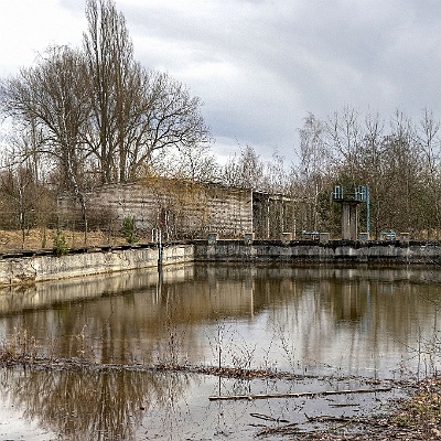 das Schwimmbad : GSSD, Kaserne, Lost Place