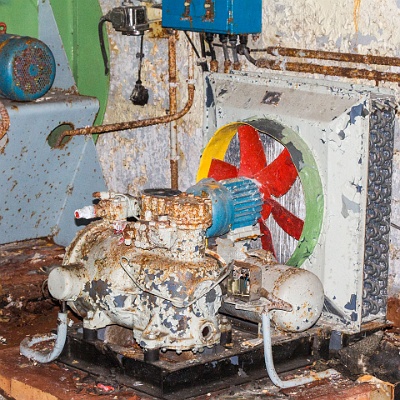 Klimaanlage zur Kühlung : Bunker, GSSD, Sonderwaffen