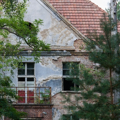 verlassenes Gebäude : Lost Place, Waldstadt, GSSD