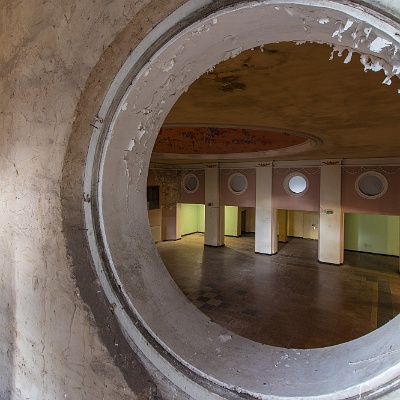 Blick ins Foyer : GSSD, Lost Place