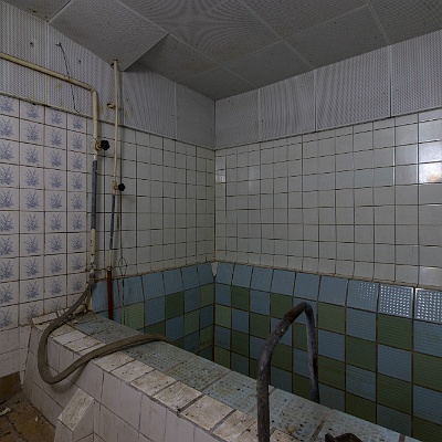 Abkühlbecken in der Sauna : GSSD, Lost Place