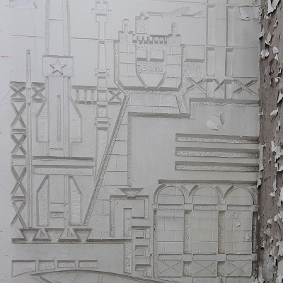 Wandrelief : GSSD, Lost Place