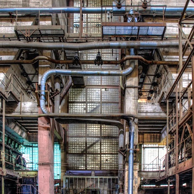 Haus der Rohre : Kohle, Kraftwerk, Rohre