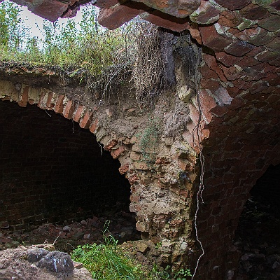 Gewölbe unter dem Schloß : Küstrin Festung, Lost Place