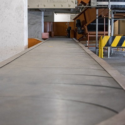 eines der Gepäckbänder : Flughafen, Tempelhof