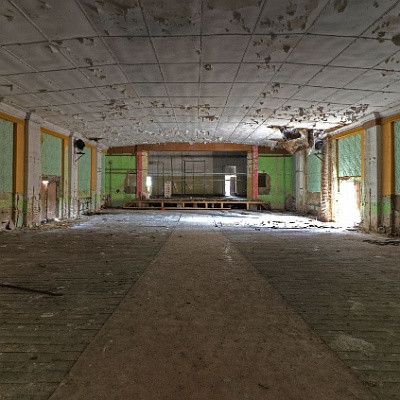 altes Kino für die Truppe : GSSD, Kaserne, Schießschule