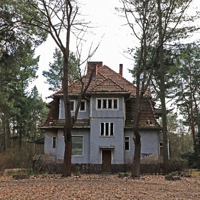 die Burlakow-Villa, das Haus des letzten Oberkommandierenden der GSSD : GSSD, Kaserne, Schießschule, Burlakow-Villa, 