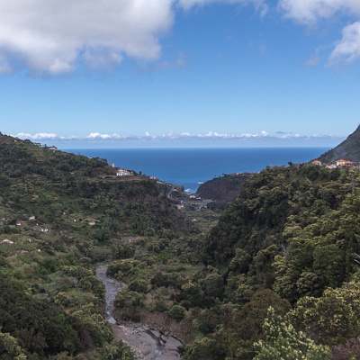 Blick in Richtung Sao Vicente : Madeira