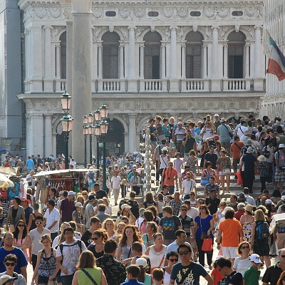 Massentourismus : Italien, Venedig