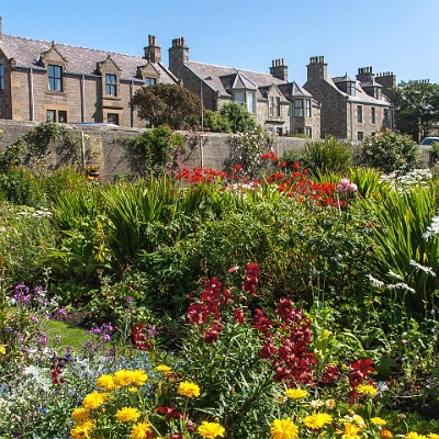 Shetland - Park in Lerwick : Schottland, Lerwick, Shetland