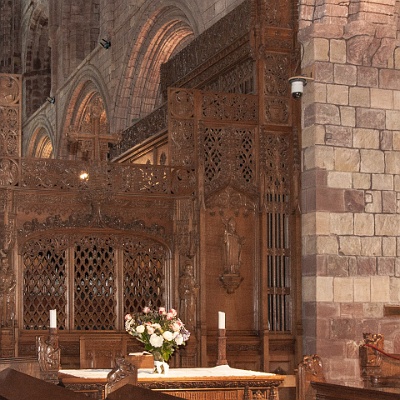 vor dem Altar : Schottland, Kirkwall, Orkney