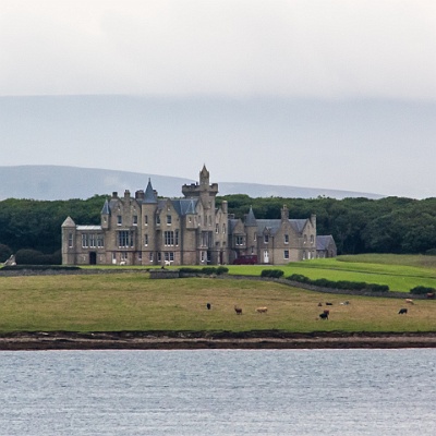 ein altes Schloß : Schottland, Kirkwall, Orkney