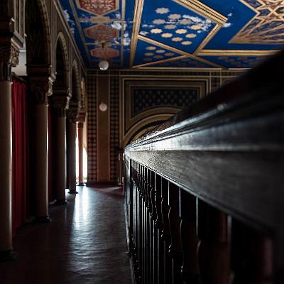 auf der Empore : Stadtbad Leipzig