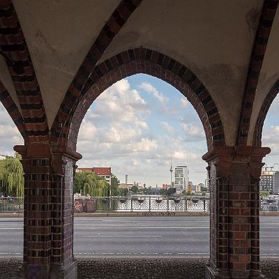 Spreeblick an der Oberbaumbrücke