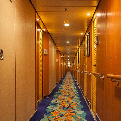 der endlose Gang : Flur