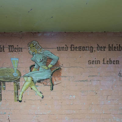 alte Malerei : Lost Place, Pflegeheim