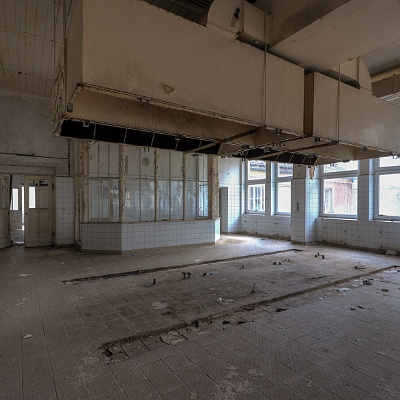 Großküche : Lost Place, Pflegeheim