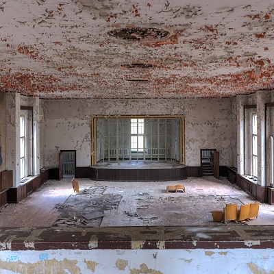 Theatersaal : Lost Place, Pflegeheim